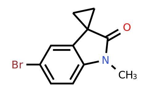 CAS 1529769-50-3 | 5'-Bromo-1'-methylspiro[cyclopropane-1,3'-indolin]-2'-one