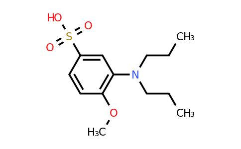 CAS 153086-37-4 | 3-(Dipropylamino)-4-methoxybenzenesulfonic acid