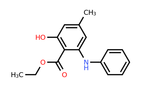 CAS 15316-63-9 | Ethyl 2-hydroxy-4-methyl-6-(phenylamino)benzoate