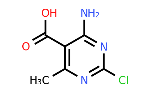 CAS 1531671-00-7 | 4-Amino-2-chloro-6-methylpyrimidine-5-carboxylic acid