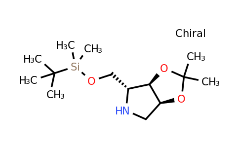 CAS 153172-31-7 | (3aR,4R,6aS)-4-{[(tert-butyldimethylsilyl)oxy]methyl}-2,2-dimethyl-hexahydro-[1,3]dioxolo[4,5-c]pyrrole