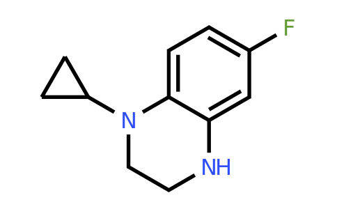 CAS 1532041-28-3 | 1-cyclopropyl-6-fluoro-1,2,3,4-tetrahydroquinoxaline