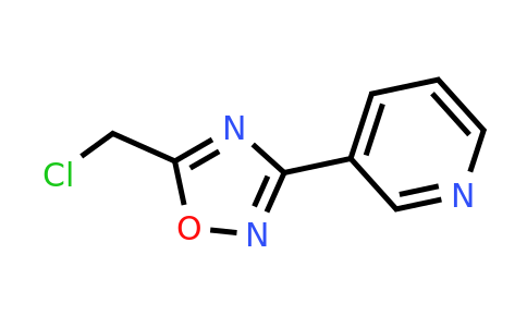 CAS 15328-03-7 | 3-[5-(Chloromethyl)-1,2,4-oxadiazol-3-YL]pyridine