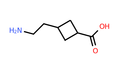 CAS 1533056-79-9 | 3-(2-aminoethyl)cyclobutanecarboxylic acid