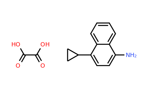 CAS 1533519-87-7 | 4-Cyclopropylnaphthalen-1-amine oxalate