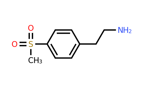CAS 153402-45-0 | 2-(4-Methanesulfonylphenyl)ethan-1-amine