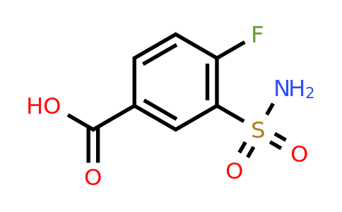 CAS 1535-45-1 | 4-Fluoro-3-sulfamoylbenzoic acid