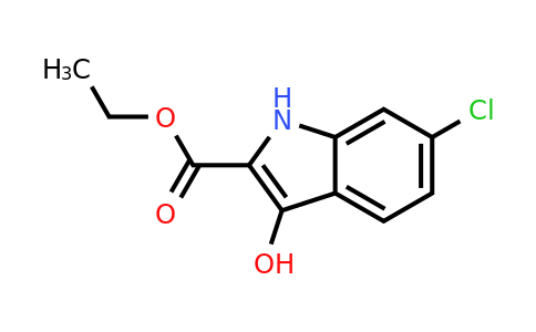 CAS 153501-26-9 | 6-Chloro-3-hydroxy-1H-indole-2-carboxylic acid ethyl ester