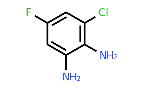 CAS 153505-33-0 | 3-Chloro-5-fluorobenzene-1,2-diamine