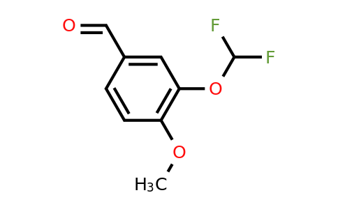 CAS 153587-11-2 | 3-(difluoromethoxy)-4-methoxybenzaldehyde