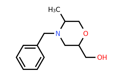 CAS 1536090-77-3 | (4-benzyl-5-methylmorpholin-2-yl)methanol