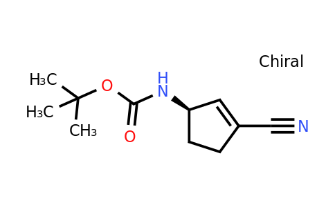 CAS 1536114-91-6 | tert-butyl N-[(1R)-3-cyanocyclopent-2-en-1-yl]carbamate