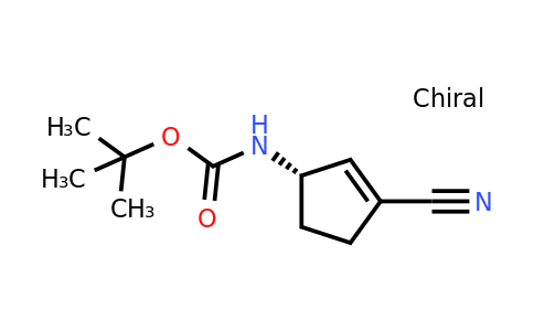 CAS 1536114-94-9 | tert-butyl N-[(1S)-3-cyanocyclopent-2-en-1-yl]carbamate