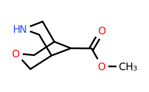 CAS 1536532-36-1 | methyl 3-oxa-7-azabicyclo[3.3.1]nonane-9-carboxylate