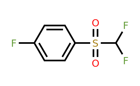 CAS 153698-38-5 | 1-Difluoromethanesulfonyl-4-fluorobenzene