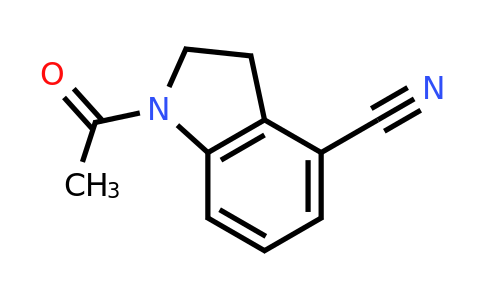 CAS 1537122-12-5 | 1-Acetylindoline-4-carbonitrile