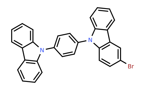 CAS 1537218-76-0 | 9-(4-(9H-Carbazol-9-yl)phenyl)-3-bromo-9H-carbazole