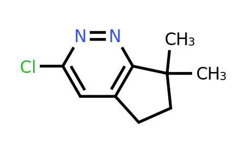 CAS 1537286-10-4 | 3-chloro-7,7-dimethyl-5H,6H,7H-cyclopenta[c]pyridazine
