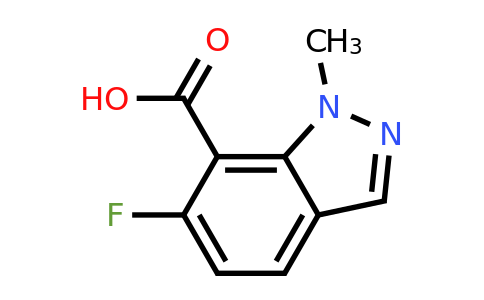 CAS 1537363-52-2 | 6-fluoro-1-methyl-1H-indazole-7-carboxylic acid
