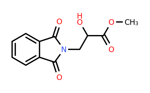 CAS 153744-36-6 | Methyl 3-(1,3-dioxoisoindolin-2-yl)-2-hydroxypropanoate
