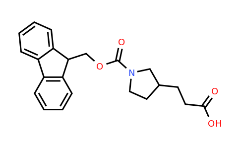 CAS 1537722-39-6 | 3-(1-[(9H-fluoren-9-ylmethoxy)carbonyl]pyrrolidin-3-yl)propanoic acid