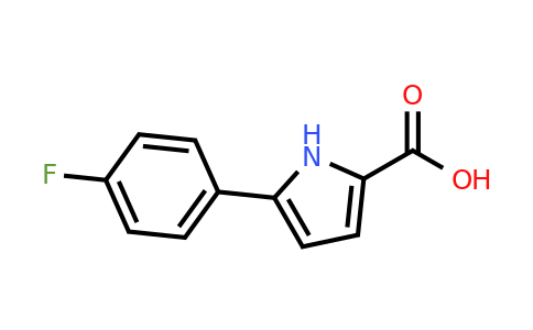 CAS 153783-33-6 | 5-(4-Fluorophenyl)-1H-pyrrole-2-carboxylic acid