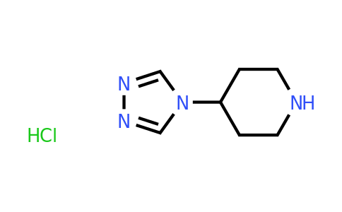 CAS 1537863-96-9 | 4-(4H-1,2,4-Triazol-4-yl)piperidine hydrochloride