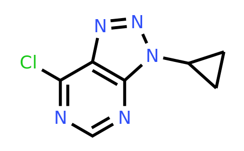 CAS 1538078-22-6 | 7-chloro-3-cyclopropyl-3H-[1,2,3]triazolo[4,5-d]pyrimidine