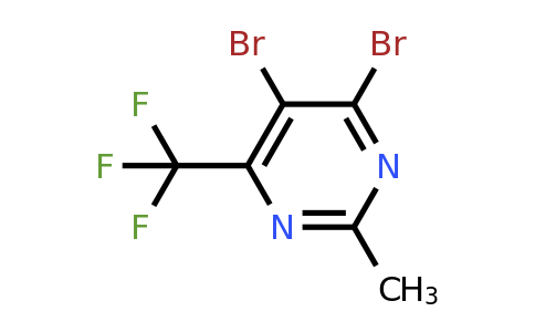 CAS 1538277-53-0 | 4,5-Dibromo-2-methyl-6-(trifluoromethyl)pyrimidine