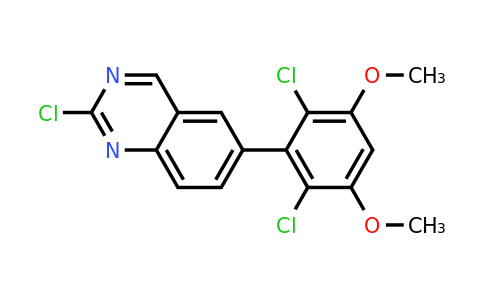 CAS 1538605-06-9 | 2-chloro-6-(2,6-dichloro-3,5-dimethoxyphenyl)quinazoline