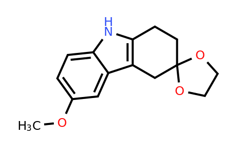 CAS 153865-29-3 | 6-methoxy-1,2,4,9-tetrahydrospiro[carbazole-3,2'-[1,3]dioxolane]