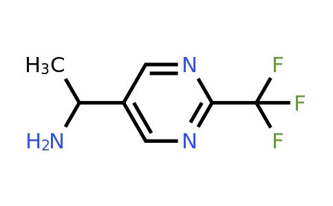 CAS 1538757-63-9 | 1-[2-(Trifluoromethyl)pyrimidin-5-yl]ethan-1-amine