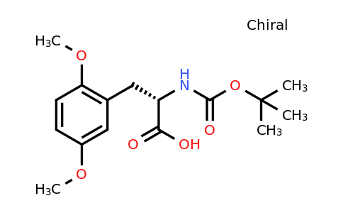 CAS 153888-07-4 | (2S)-3-(2,5-Dimethoxyphenyl)-2-[(tert-butoxy)carbonylamino]propanoic acid