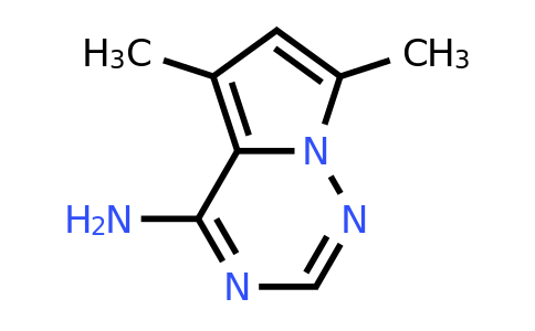 CAS 1538935-82-8 | 5,7-dimethylpyrrolo[2,1-f][1,2,4]triazin-4-amine