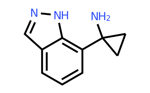 CAS 1538939-18-2 | 1-(1H-indazol-7-yl)cyclopropan-1-amine