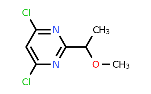 CAS 1538944-73-8 | 4,6-Dichloro-2-(1-methoxyethyl)pyrimidine