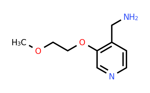 CAS 1539076-88-4 | (3-(2-methoxyethoxy)pyridin-4-yl)methanamine