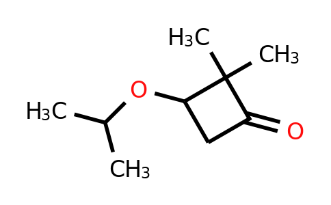 CAS 1539417-15-6 | 2,2-dimethyl-3-(propan-2-yloxy)cyclobutan-1-one