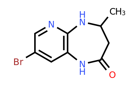 CAS 1539592-75-0 | 8-bromo-4-methyl-1H,2H,3H,4H,5H-pyrido[2,3-b][1,4]diazepin-2-one