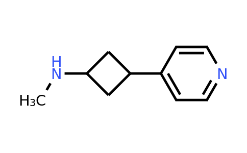 CAS 1539597-84-6 | N-methyl-3-(pyridin-4-yl)cyclobutan-1-amine