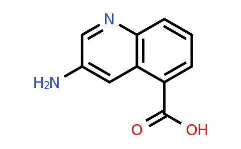 CAS 1539636-62-8 | 3-Aminoquinoline-5-carboxylic acid