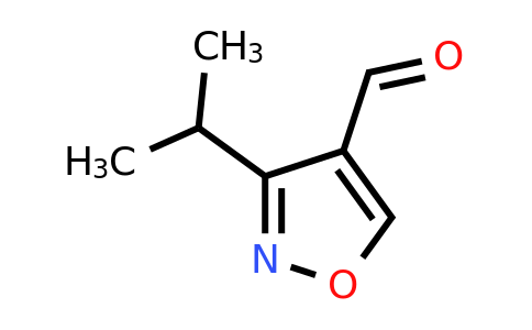 CAS 1539696-86-0 | 3-(propan-2-yl)-1,2-oxazole-4-carbaldehyde