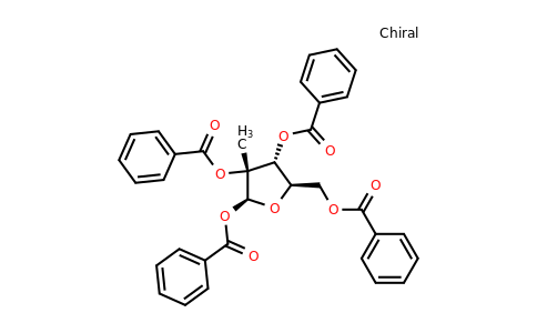 CAS 15397-15-6 | (2S,3R,4R,5R)-2,4-bis(benzoyloxy)-5-[(benzoyloxy)methyl]-3-methyloxolan-3-yl benzoate