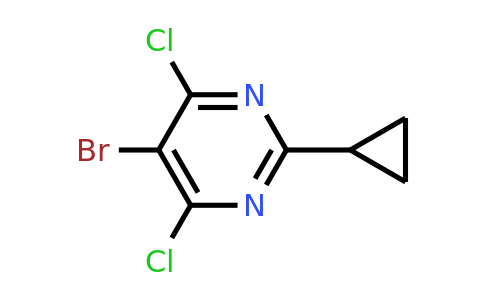 CAS 1539785-51-7 | 5-Bromo-4,6-dichloro-2-cyclopropylpyrimidine