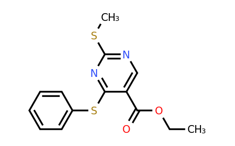 CAS 15400-47-2 | Ethyl 2-(methylthio)-4-(phenylthio)pyrimidine-5-carboxylate