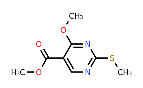 CAS 15400-57-4 | Methyl 4-methoxy-2-(methylthio)pyrimidine-5-carboxylate