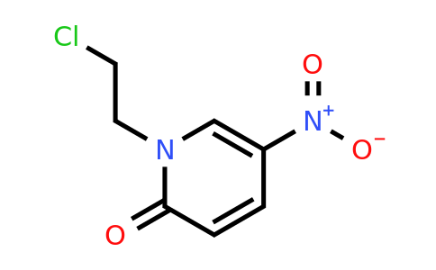 CAS 154011-05-9 | 1-(2-Chloroethyl)-5-nitro-1,2-dihydropyridin-2-one