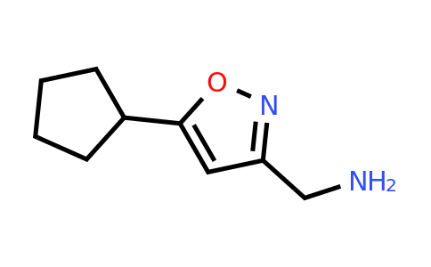 CAS 1540202-26-3 | (5-cyclopentyl-1,2-oxazol-3-yl)methanamine