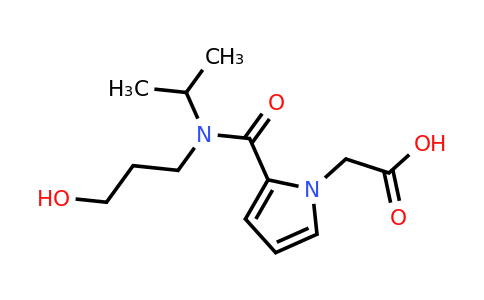 CAS 1540426-95-6 | 2-(2-((3-Hydroxypropyl)(isopropyl)carbamoyl)-1H-pyrrol-1-yl)acetic acid