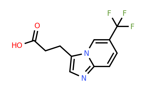 CAS 1540463-21-5 | 6-(TRifluoromethyl)imidazo[1,2-a]pyridine-3-propanoic acid